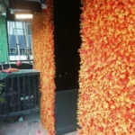 Orange Long Leaf Vertical Garden Mat