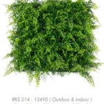 Artificial Fern Green Wall Mat