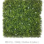 Artificial Green Boxwood Wall Panel