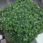 Artificial Leaf Wall Gree Boxwood Flower Mat
