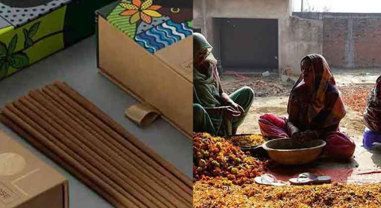 Phool.co: Transforming Floral Waste into Charcoal-Free Incense